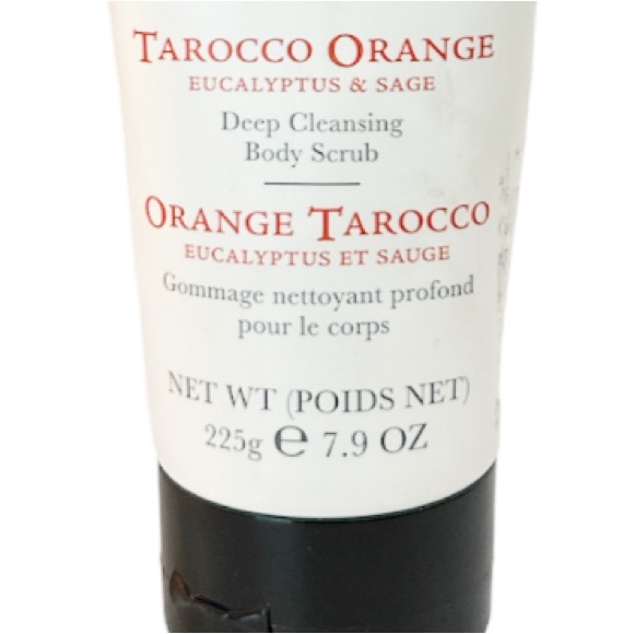 NEW HTF Crabtree & Evelyn TAROCCO ORANGE Deep Cleansing Body Scrub - Picture 3 of 6
